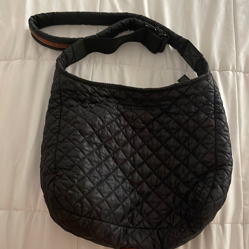 Black MZ Wallace Parker Crossbody. Excellent condition
